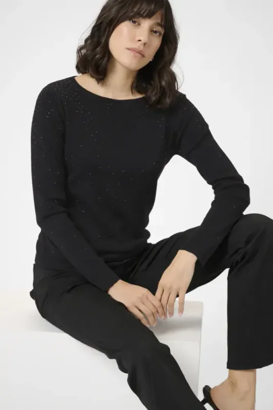 Hovedbilde KAMinna Pullover 10510919 - Black Deep 100121