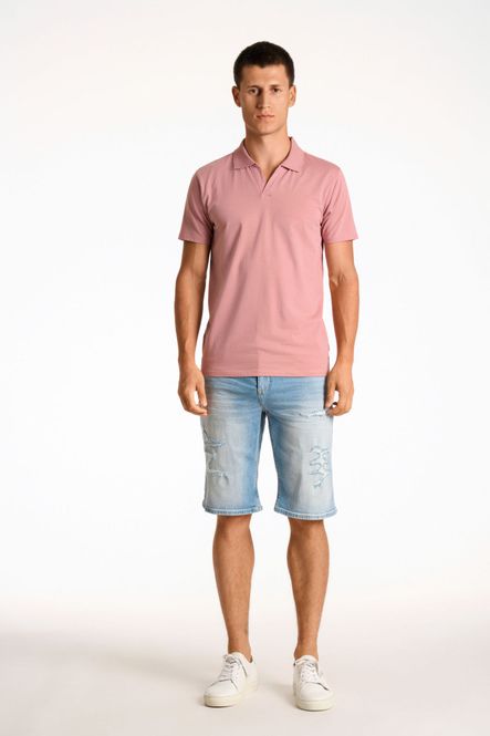 Hovedbilde Lindbergh polo shirt 30-404036 - Dusty Rose