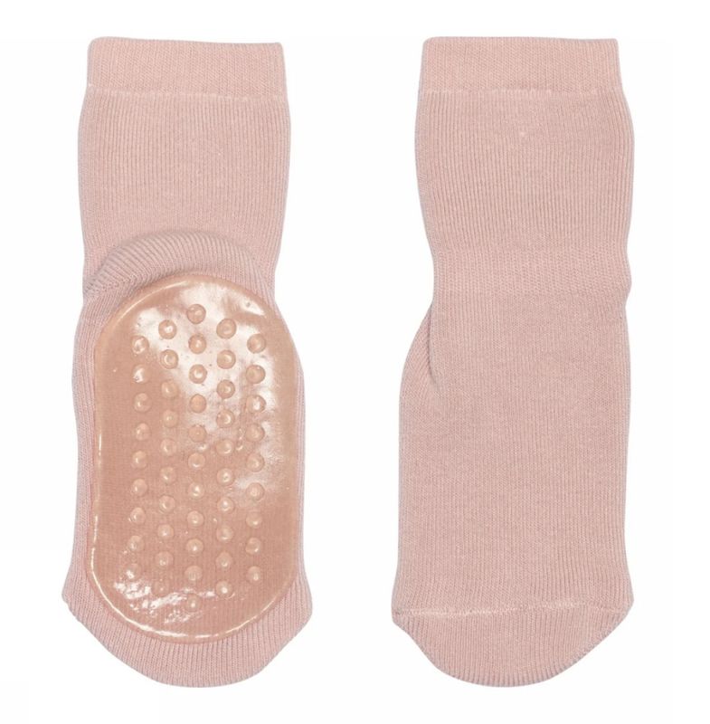 MP Antiskli Bomullsokk 7953 - Silver Pink 4150