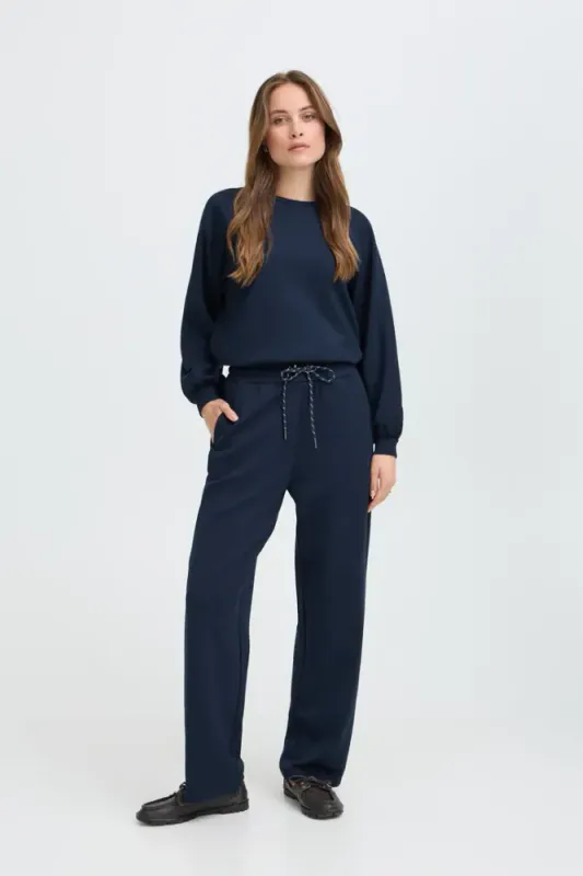 BYPusti String Pants 20819292 - Dark Sapphire 194020