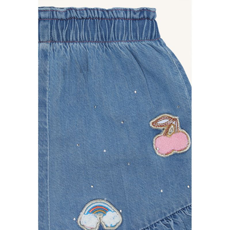 H&C Helena Shorts 12482 - Blue Denim 33