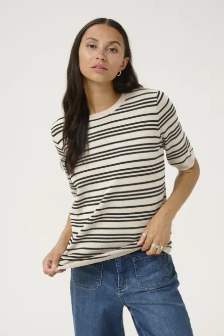 Hovedbilde KALizza O-neck Pullover 10508410 - Black/Feather ...