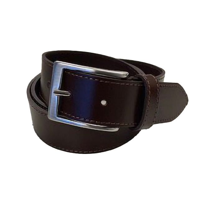 Hovedbilde SANTI Klassisk Skinnbelte 387210 - Sort