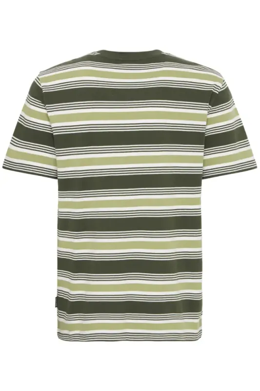 BHKalei Stripe S/S Tee 20720965 - Grønn/ Hvit 900009098
