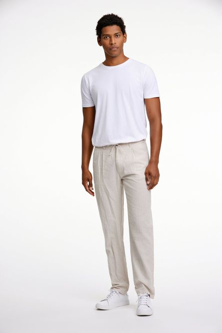 Hovedbilde Lindbergh Linen Pants 30-003030 - Light Stone ...