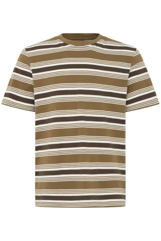 BHKalei Stripe S/S Tee 20720965 - Grønn/ Hvit 900009099