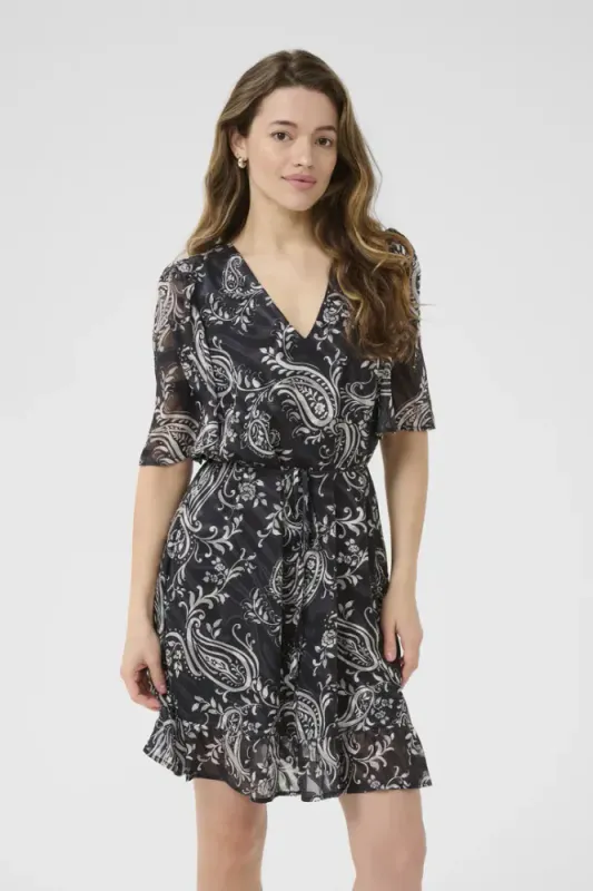 Hovedbilde KALecta Short Dress 10510351 - Black/Turtledove 107983