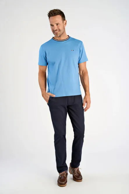 Hovedbilde Bison O-neck Tee 80-400150 - blue