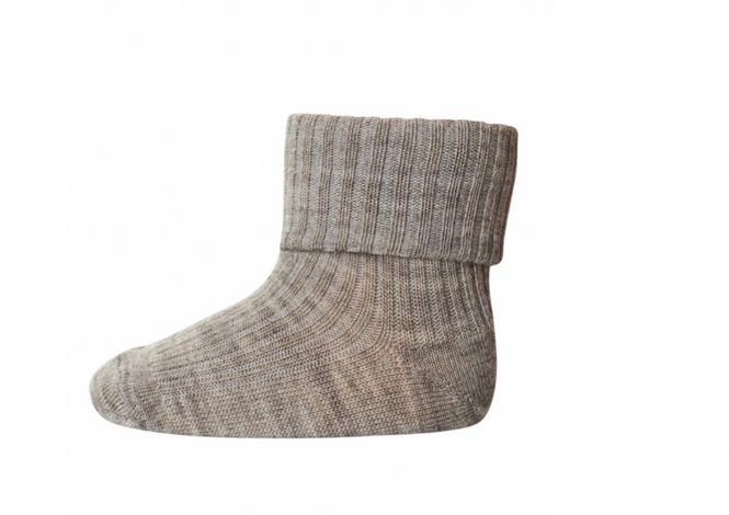 Hovedbilde MP Ullsokker 589 - Light Brown Melange 202