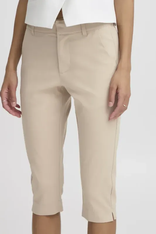Hovedbilde BYDixi Capri Pants 20817288 - Humus 151304