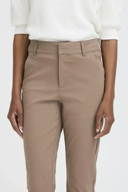 Hovedbilde BYDIXI Straight pants 20816978 - Walnut 181112