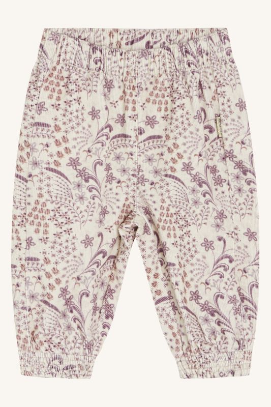 Hovedbilde H&C Trine Pants 19134165 - Oat Milk/Dark Plum 4511