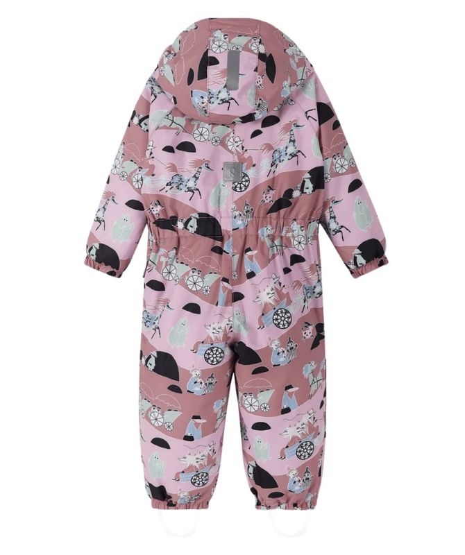 REIMA TEC Puhuri Moomin Vinterdress 5100116M - Rose Blush 1128