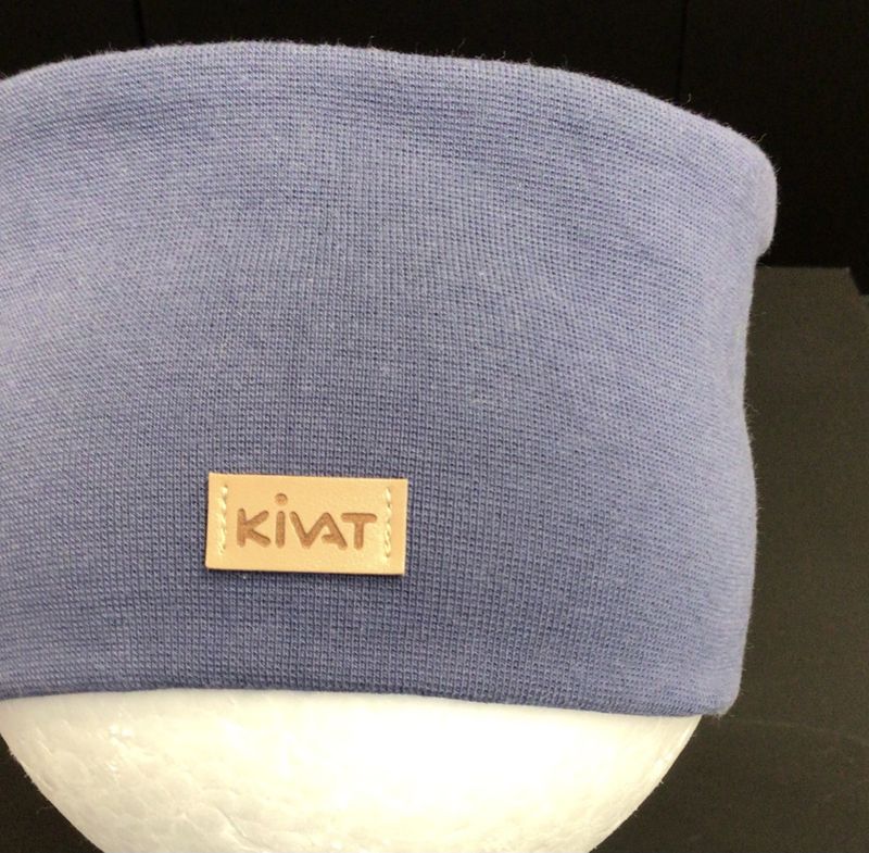 KIVAT Pannebånd 703 - Blå/Kivatlogo 68