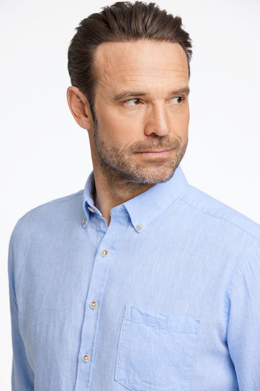 Hovedbilde Jack´s Cotton/linen LS Shirt 3-210076 - Sky Blue