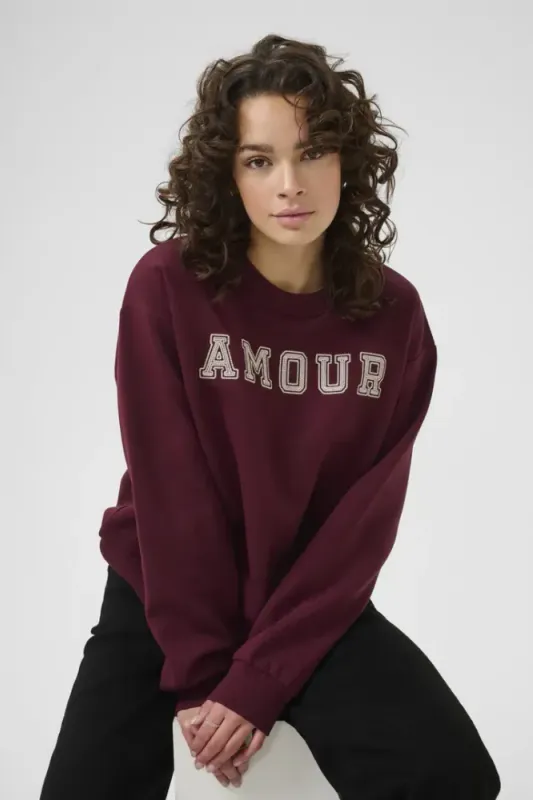 Hovedbilde Kaeleonora sweatshirt 10510672 - Windsor Wine 108314 