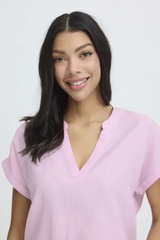 BYFalakka V Blouse 20818823 - Parfait Pink 132804