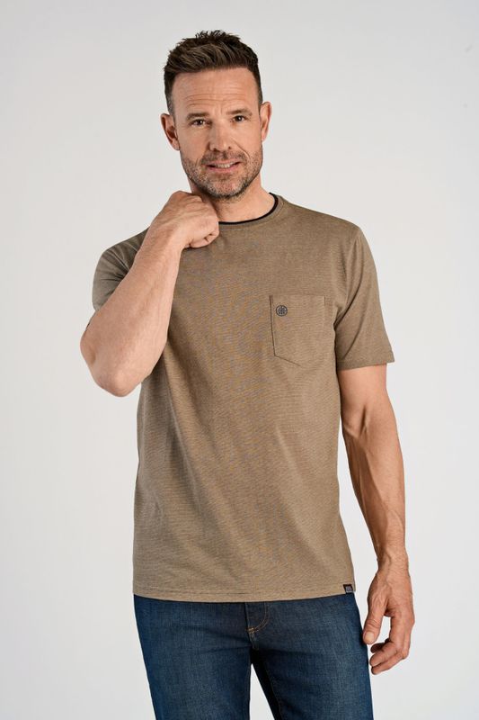 Hovedbilde JACK´S O-neck T-shirt 3-400086 - Brown