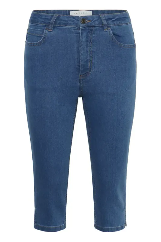 KaWilma Capri Jeans 10511488 -  Medium Blue Denim 102272