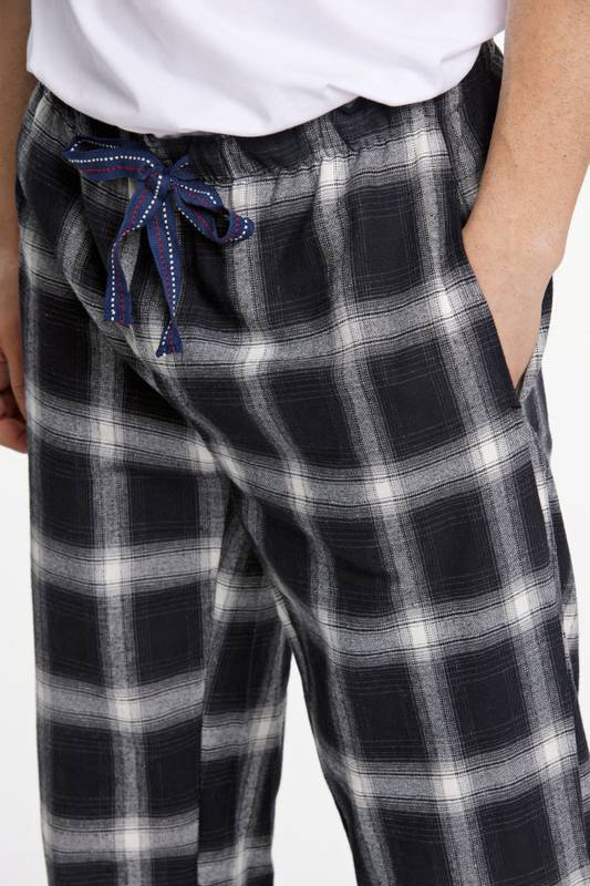 Hovedbilde Lindbergh Checked Pyjamas Pants 30-997510 - Black