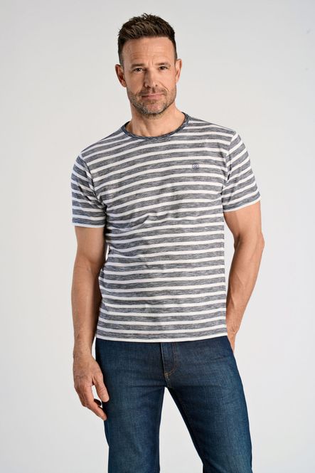 Hovedbilde JACK´S Striped T-shirt 3-400108 - Navy/Hvite