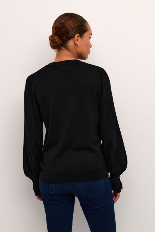 Hovedbilde Kalizza rund neck pullover 10508681 - 100121 black